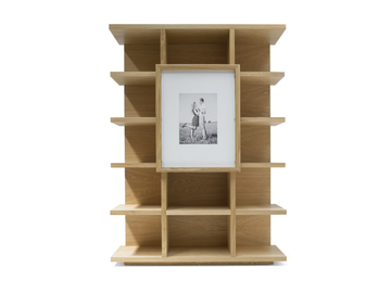 SAKARI - Open solid wood bookcase by Riva 1920 - view 2